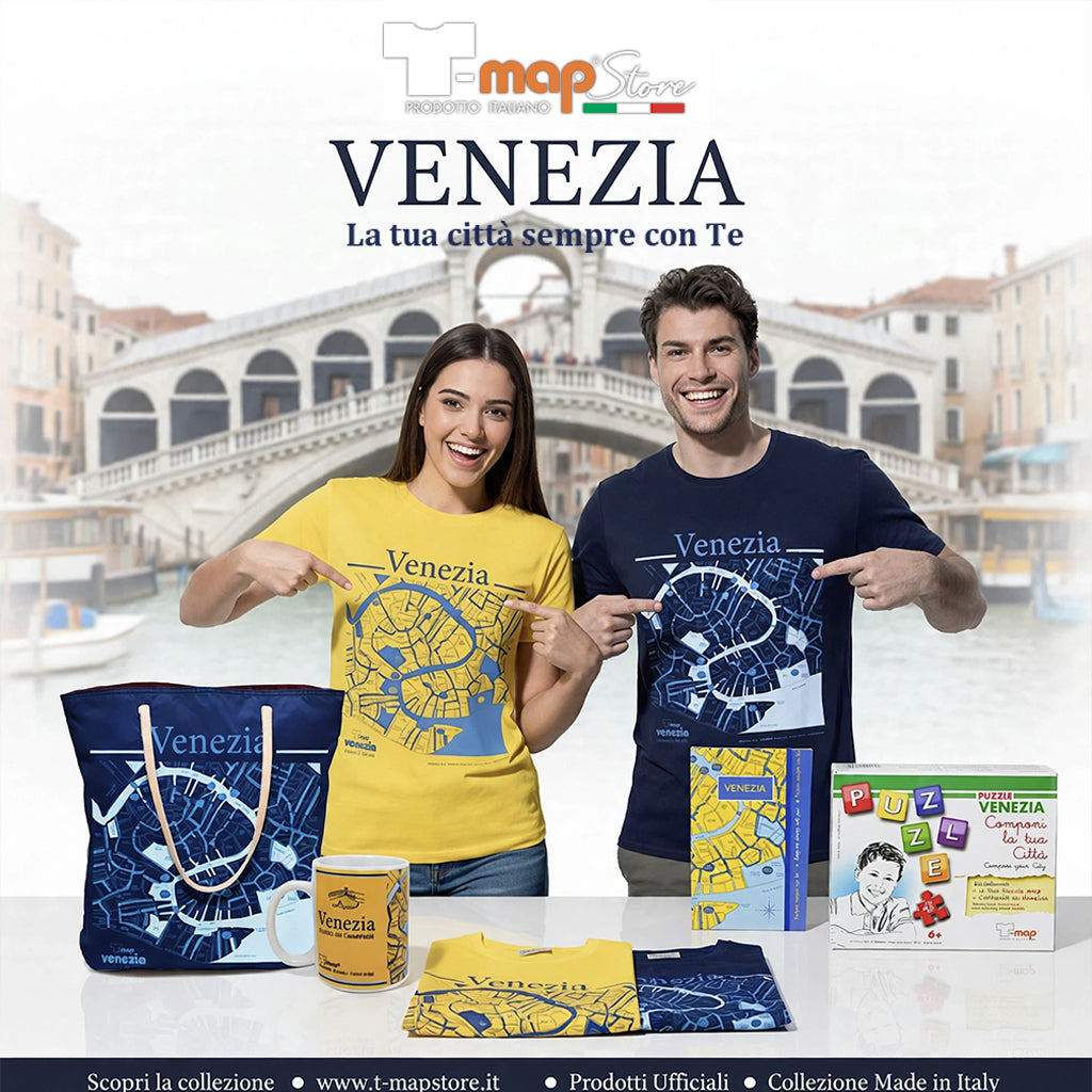 Souvenir di Venezia Originali: indossa la tua città