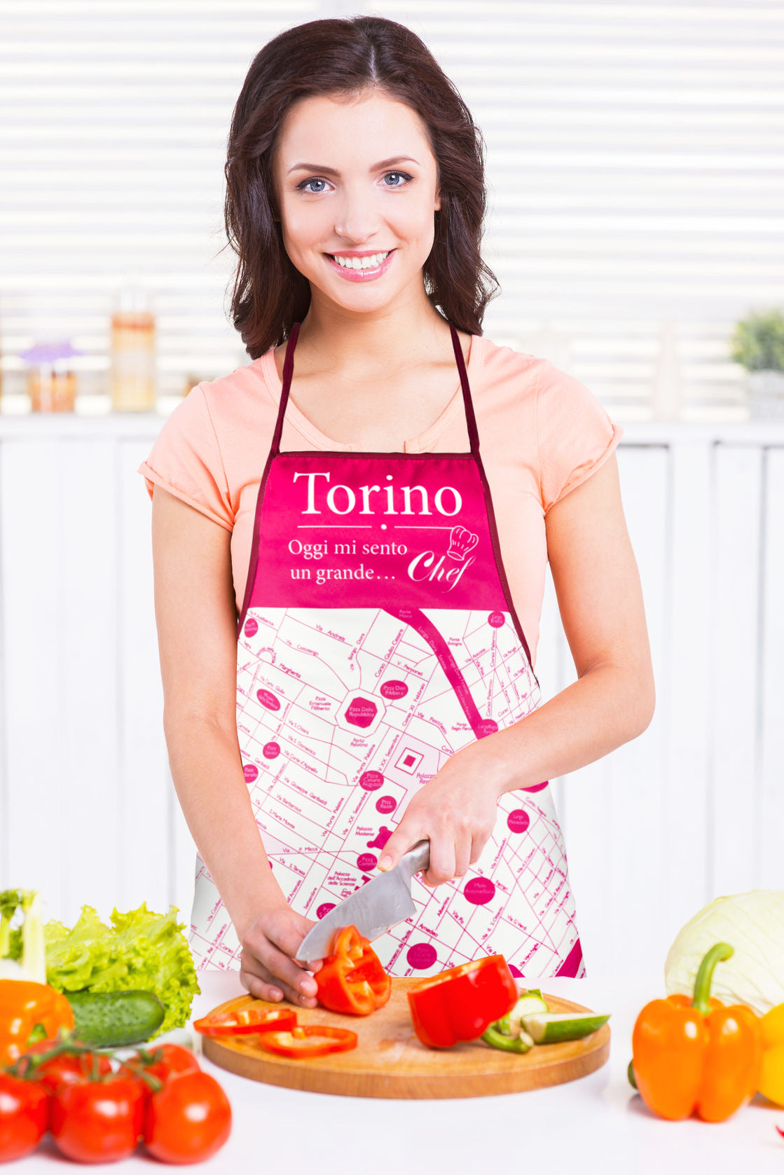 Tablier de cuisine Turin pour femme