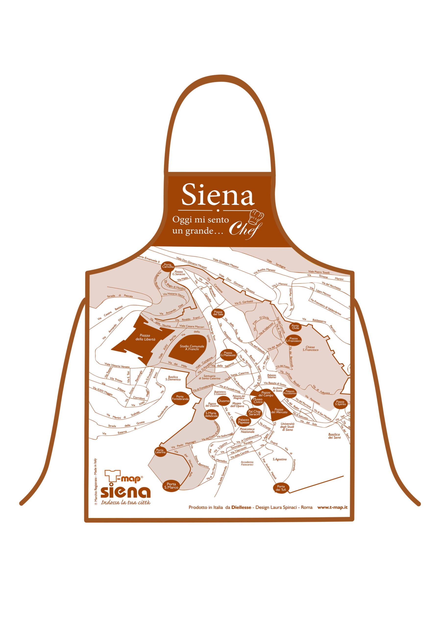 Tablier de cuisine pour homme Siena