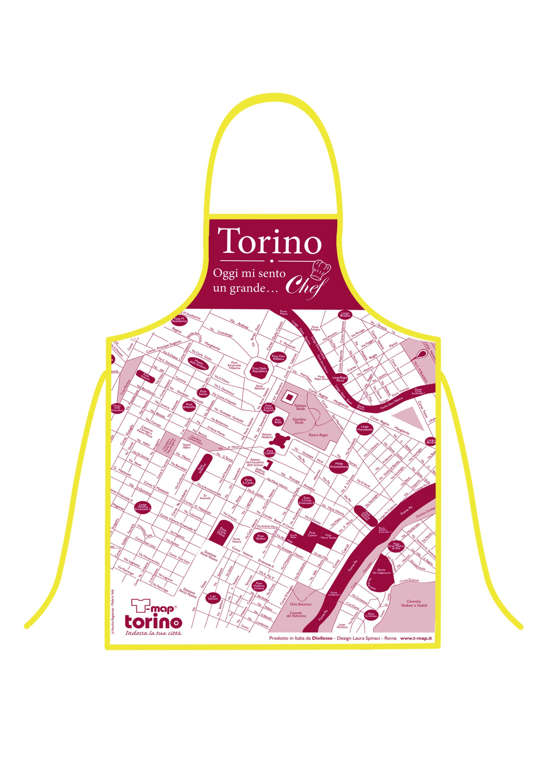 Tablier de cuisine Turin pour homme