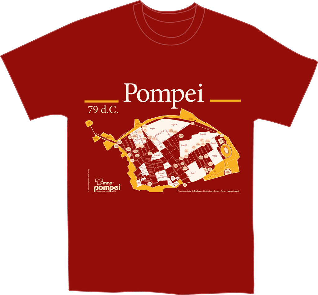 T-shirt Pompei Uomo