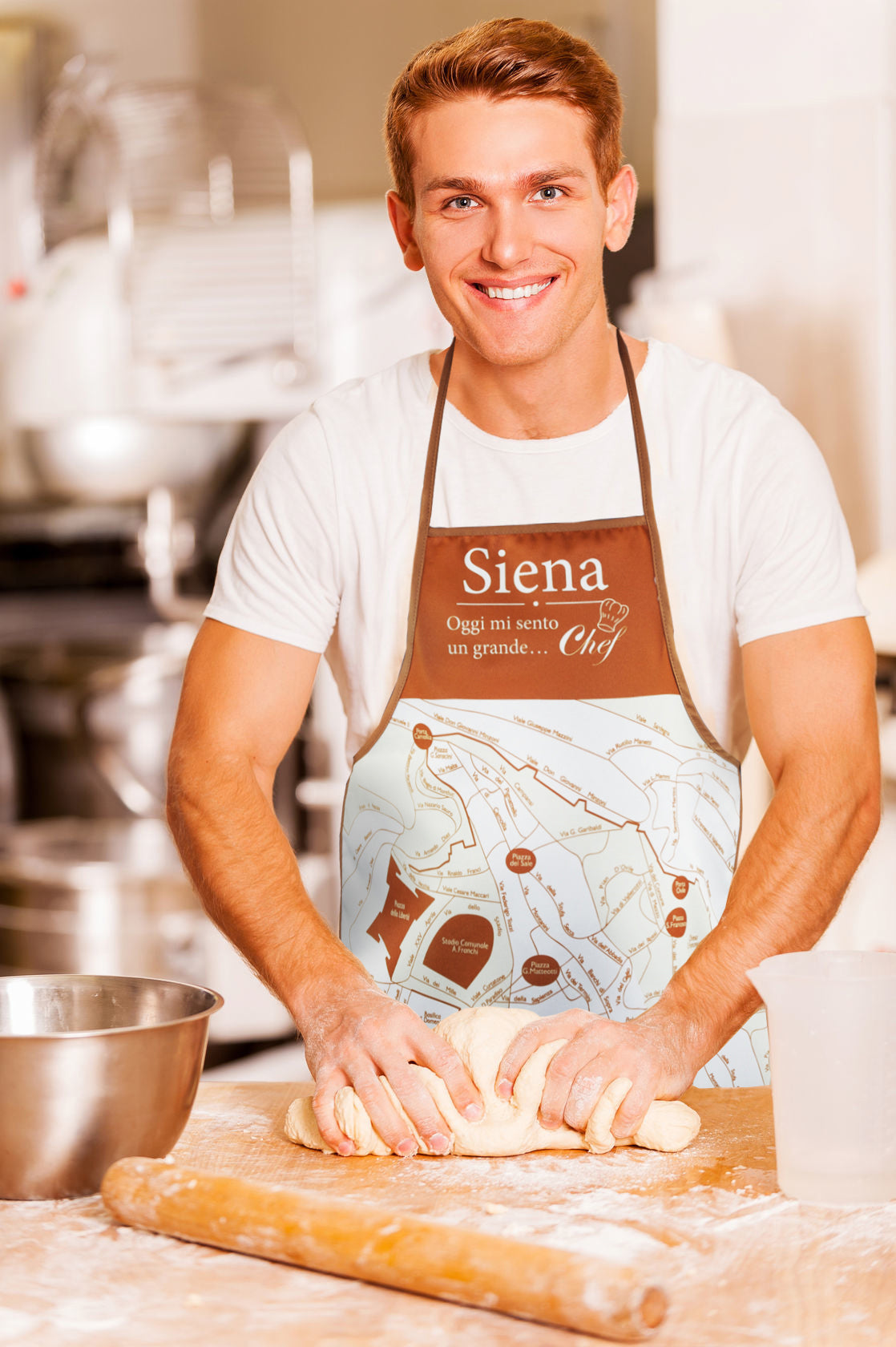 Tablier de cuisine pour homme Siena