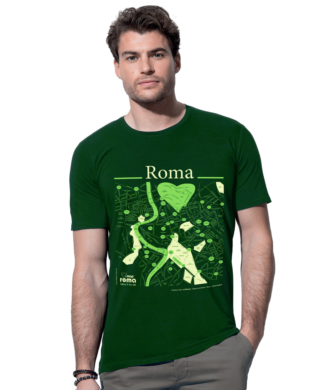 T-shirt Roma Uomo