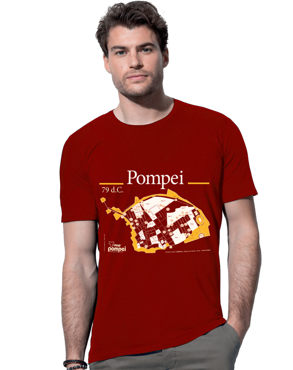T-shirt Pompei Uomo