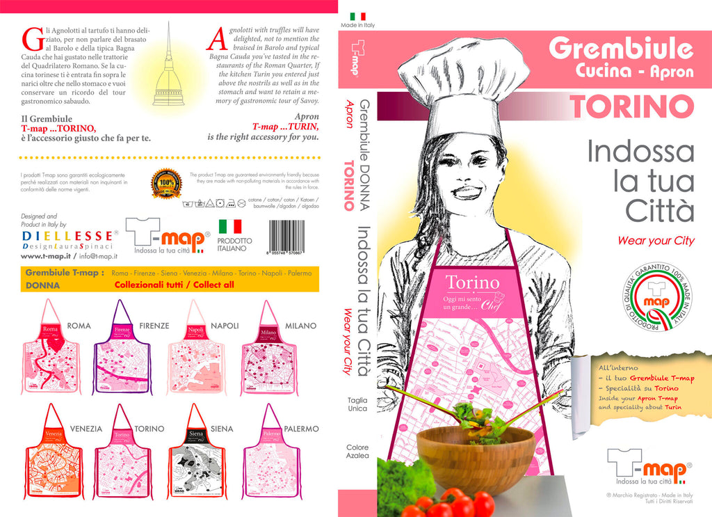 Turin Women's Kitchen Apron