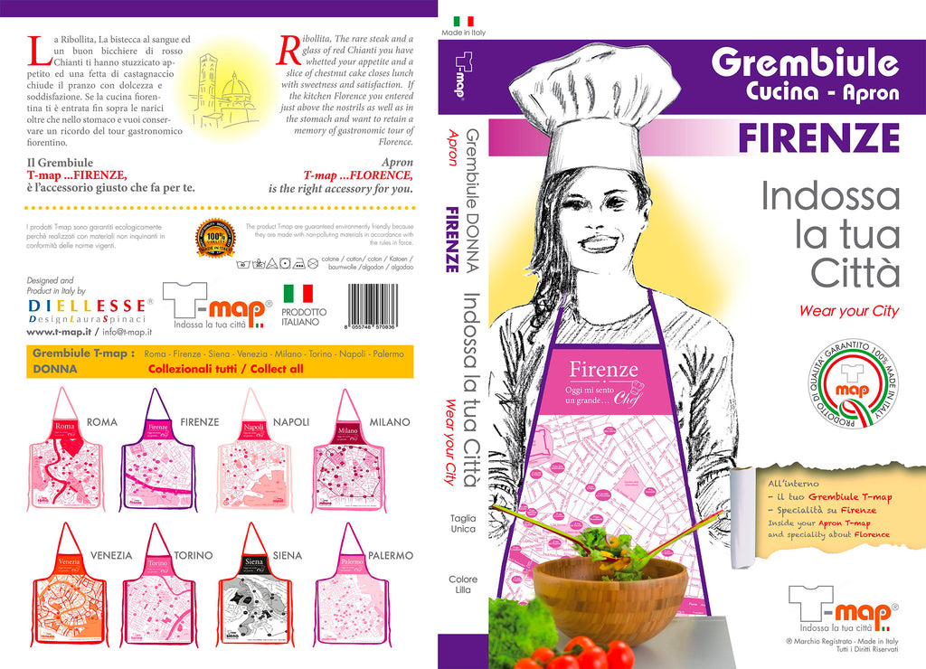 Grembiule cucina Firenze Donna