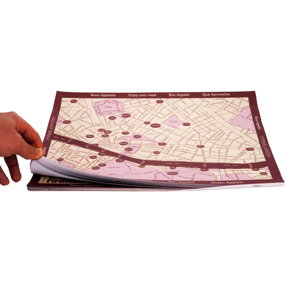 Florence Breakfast Placemat - 50-sheet paper pad