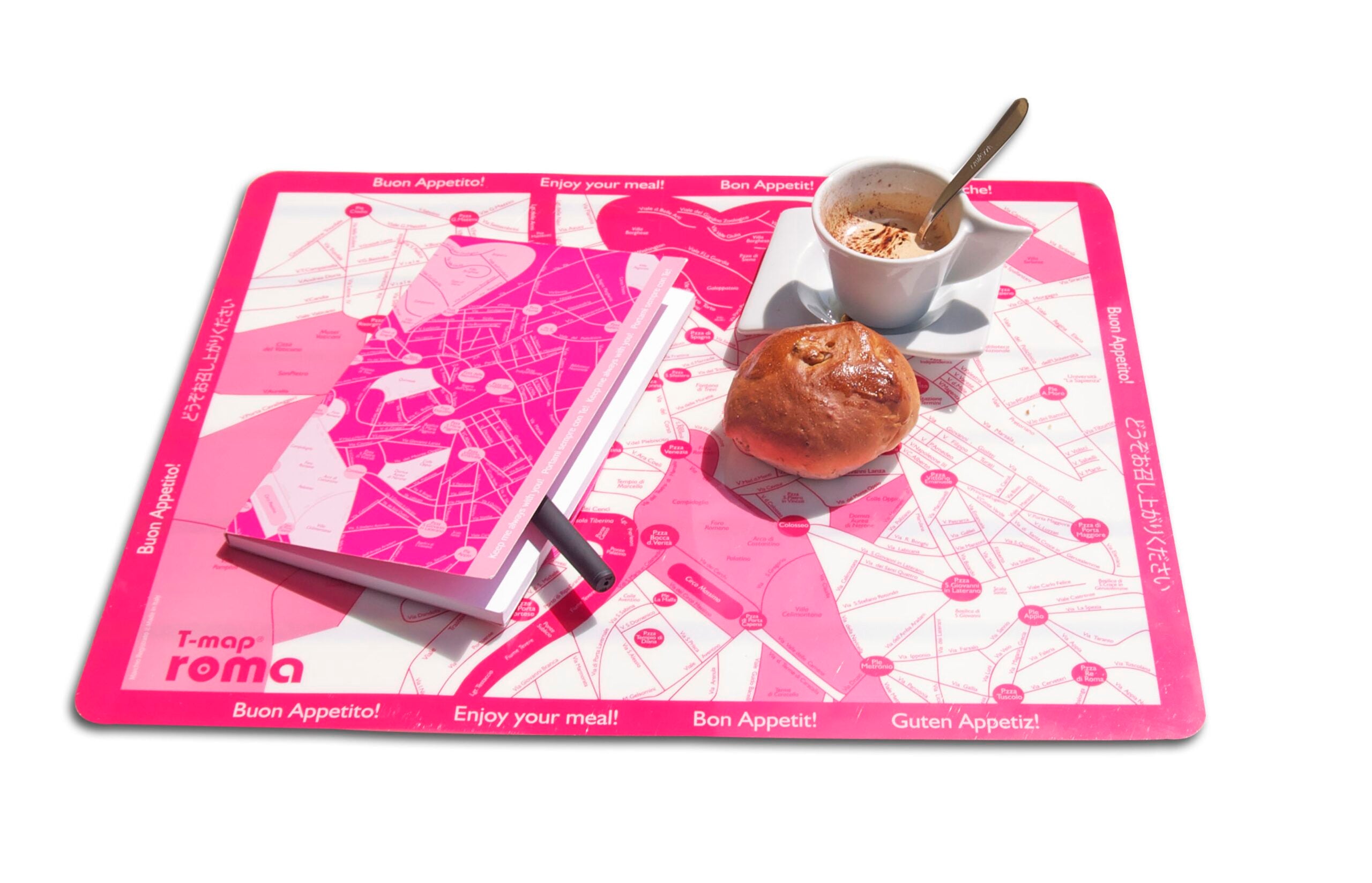 Set de table de petit-déjeuner Rome en PVC