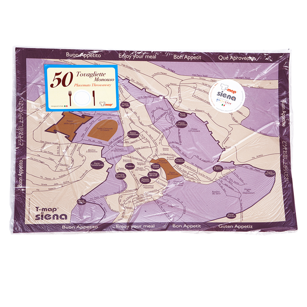 Siena breakfast placemat - 50-sheet paper pad