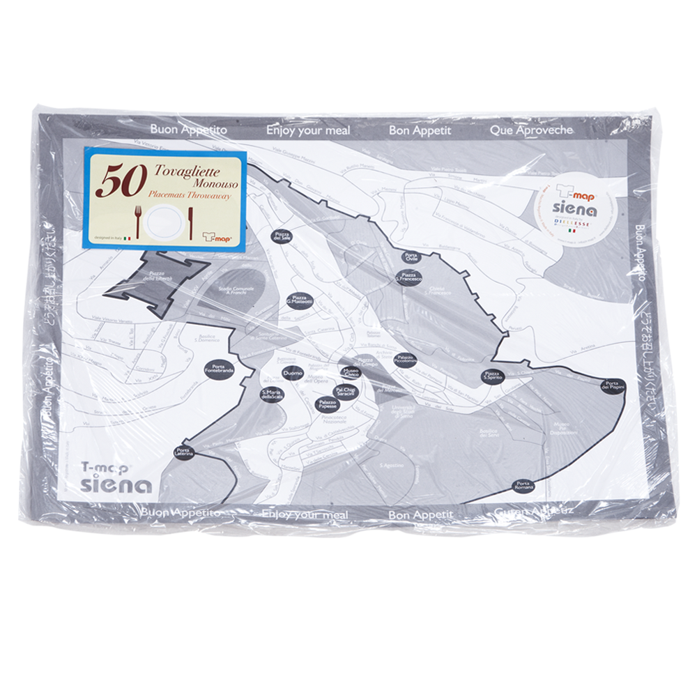 Siena breakfast placemat - 50-sheet paper pad