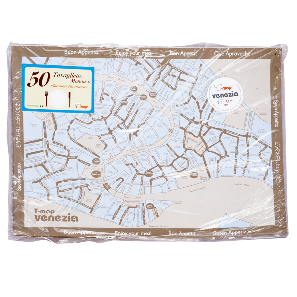 Venice Breakfast Placemat - 50-sheet paper pad