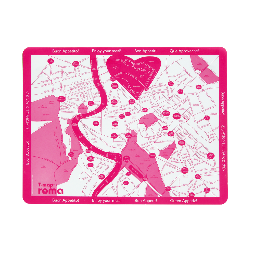 Rome PVC breakfast placemat