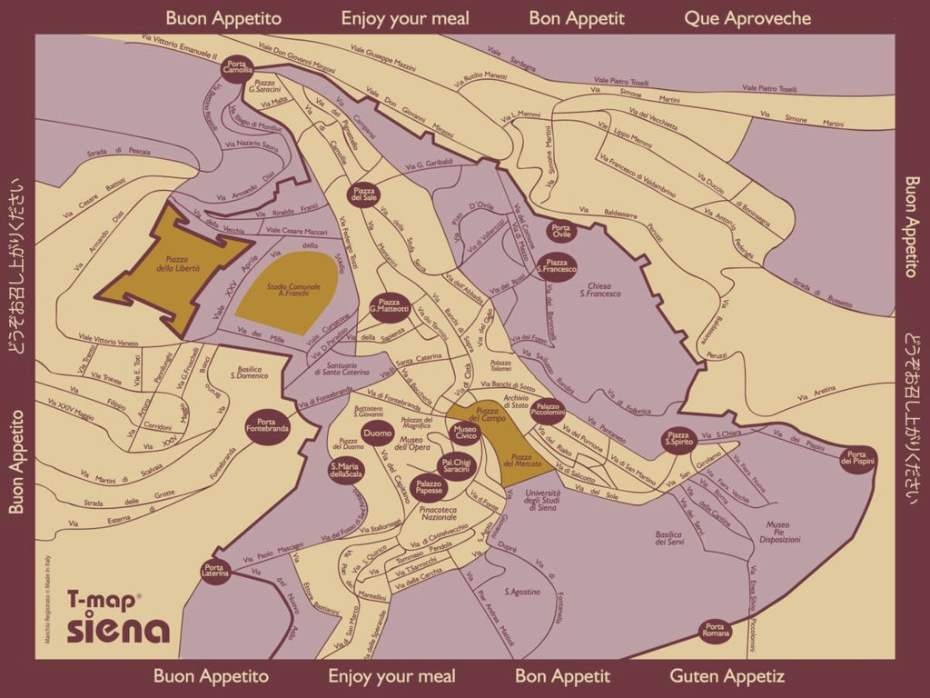 Siena breakfast placemat - 50-sheet paper pad