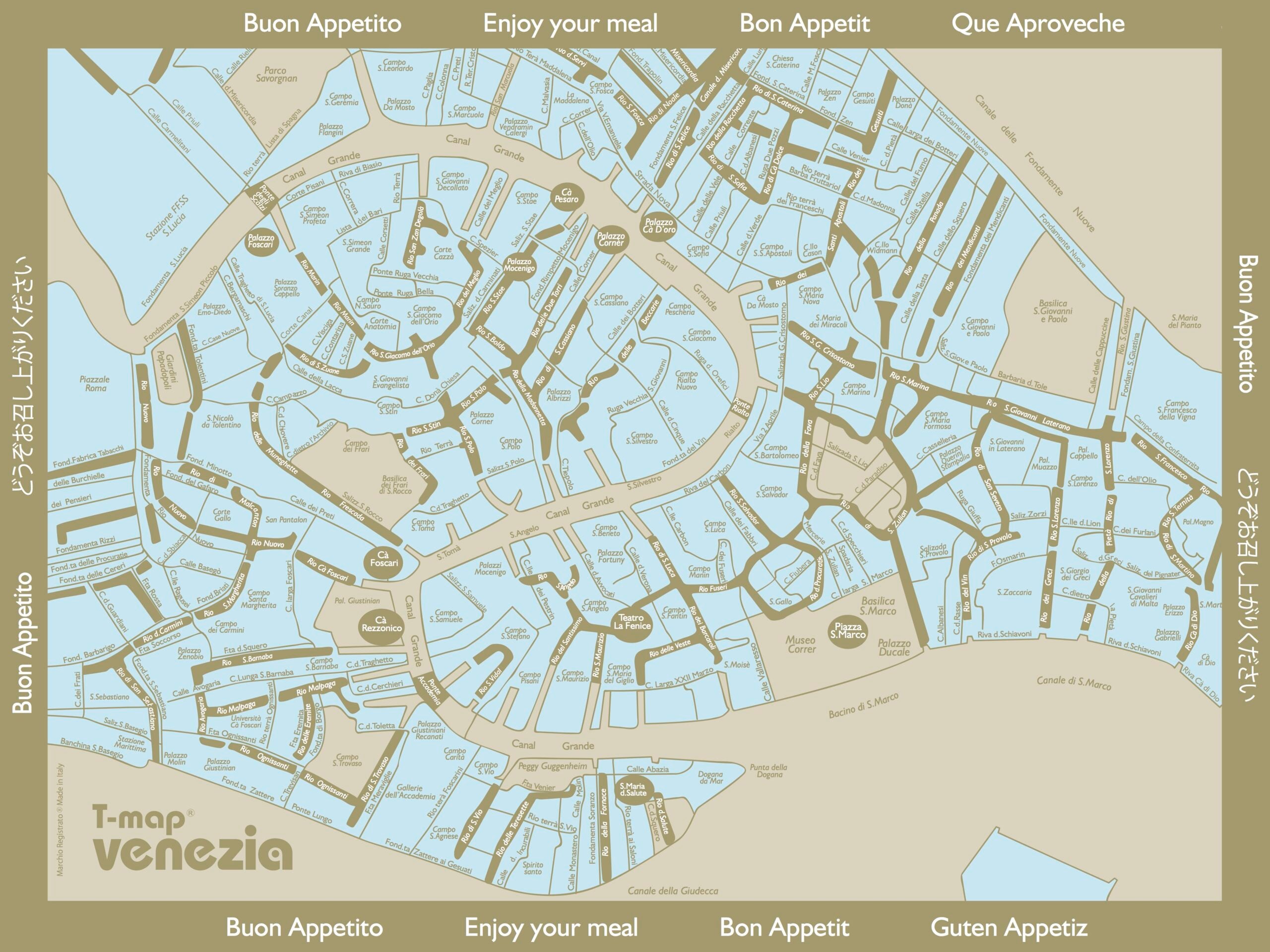 Venice Breakfast Placemat - 50-sheet paper pad