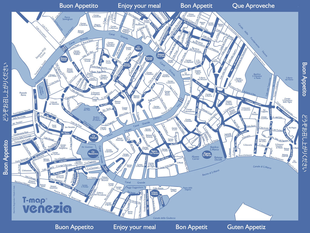 Venice Breakfast Placemat - 50-sheet paper pad