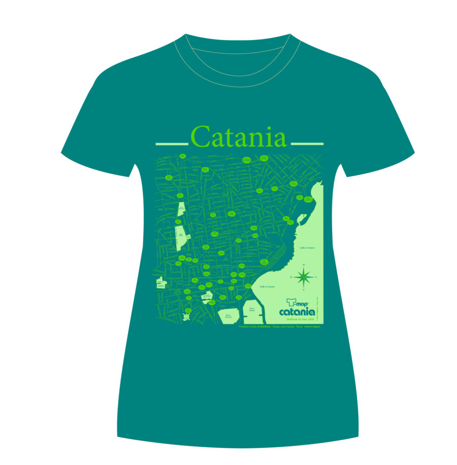 Catania T-shirt T-map