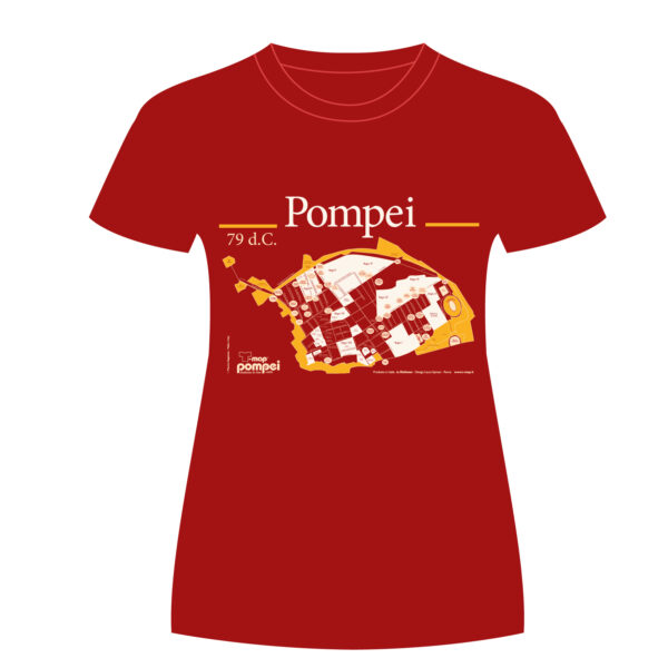 Pompei T-shirt T-map