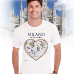 T-shirt milano cuore