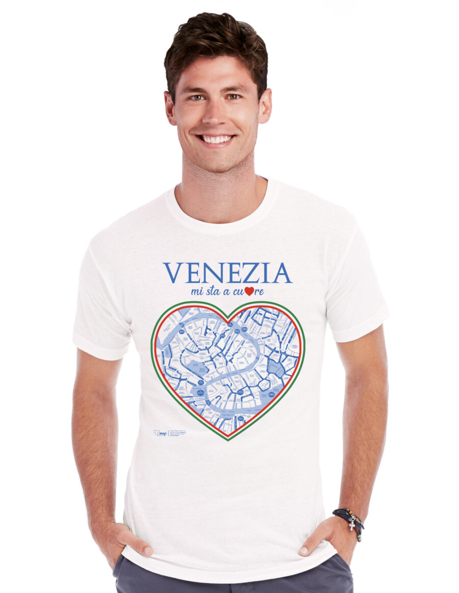 T-shirt venezia cuore