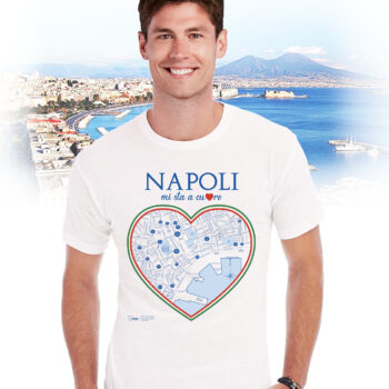 T-shirt Napoli cuore