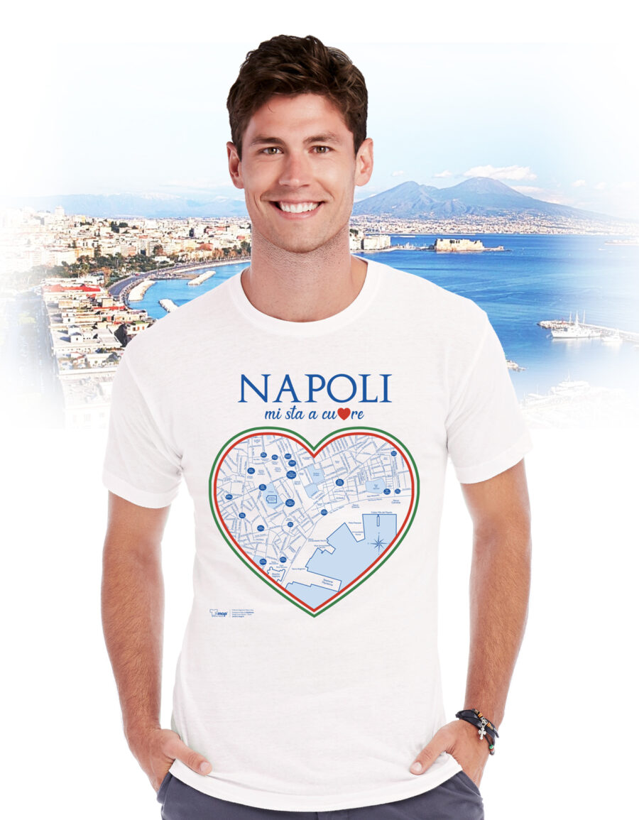 T-shirt Napoli cuore