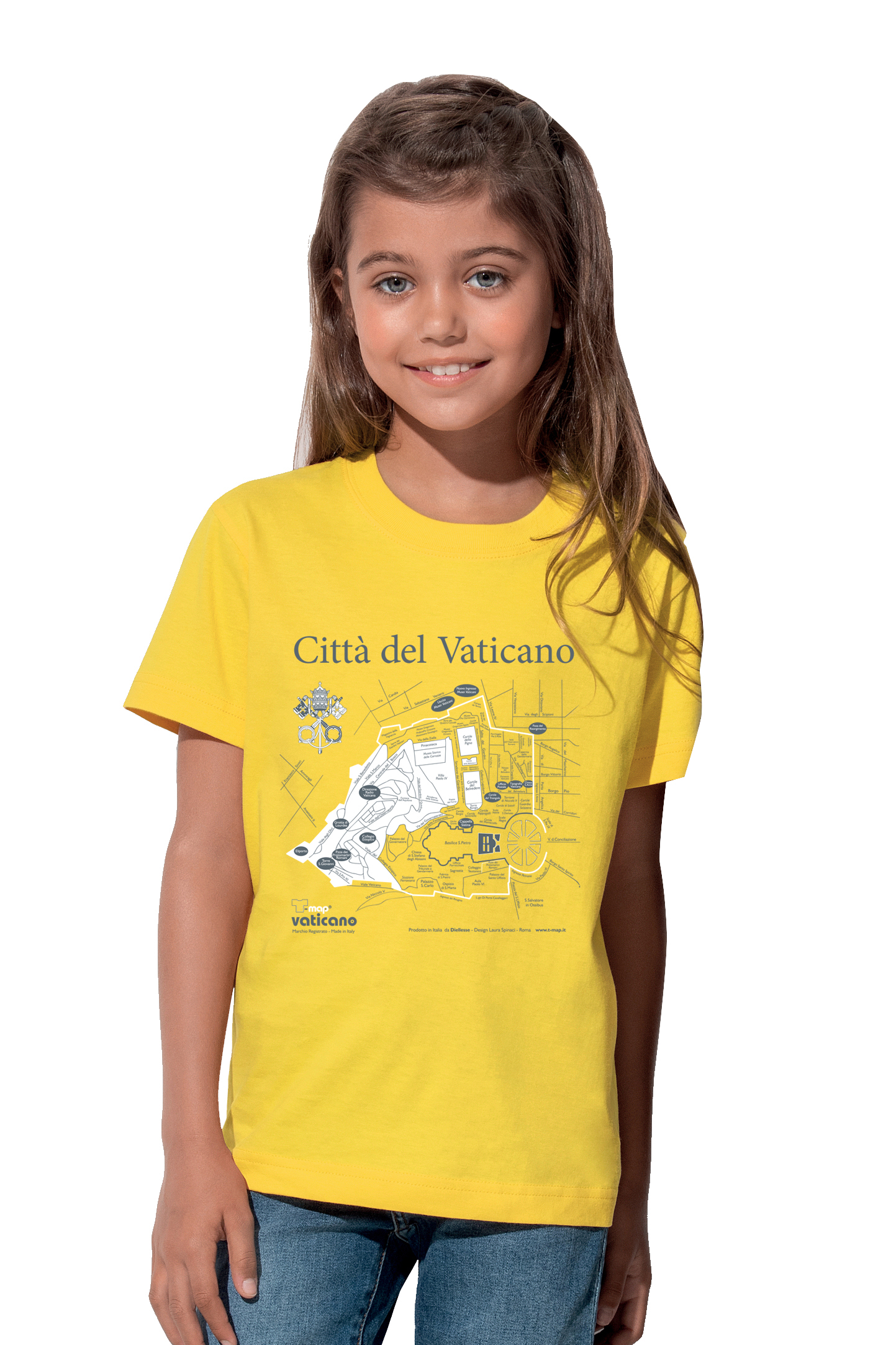 t-shirt bimbo Vaticano